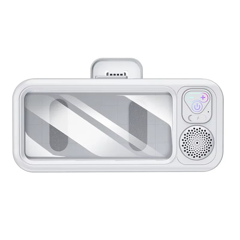Ultimate Waterproof Bluetooth Speaker for Showers - Touch Control & Phone Holder for Unmatched Convenience!