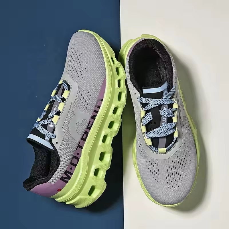 Custom Original Luxury Cloudmonster Men'S Breathable Mesh Sneakers Light Weight Running Shoes Lace-Up New Style Shoes