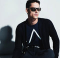 Men's Square Sports Sunglasses - Windproof Driving and Cycling Eyewear
