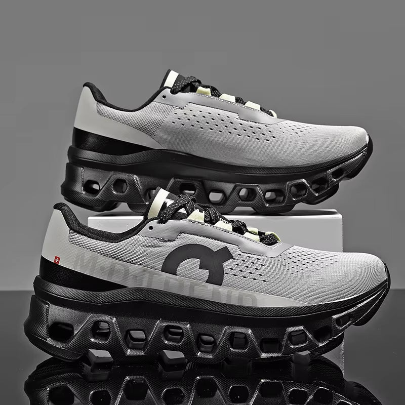 Custom Original Luxury Cloudmonster Men'S Breathable Mesh Sneakers Light Weight Running Shoes Lace-Up New Style Shoes