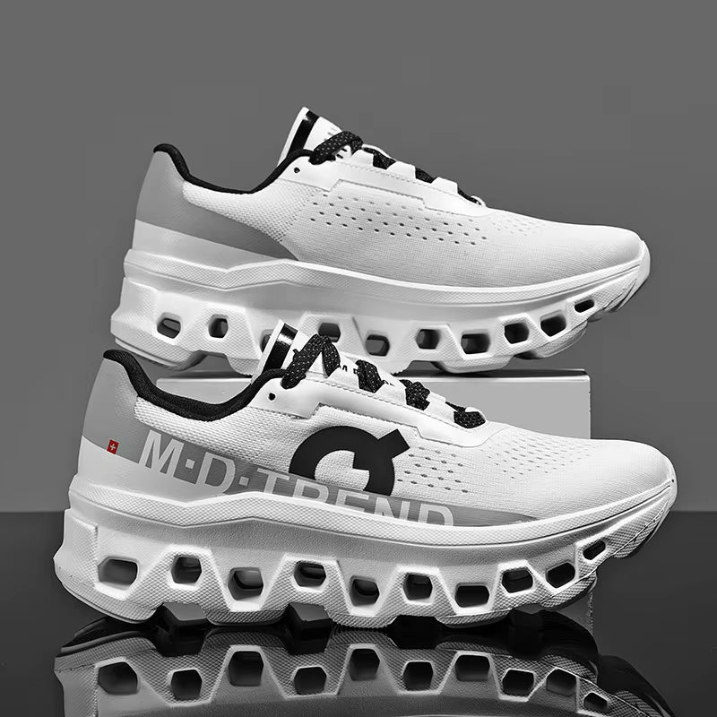 2026 New Lace up Breathable Tennis Shoes Custom Men'S Shoes Lightweight and Durable Running Shoes Fashionable Trend Men Sneakers