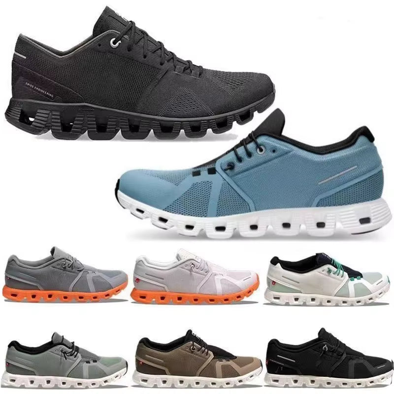 Men Women Summer Autumn Lightweight Running Shoes Breathable Comfortable Couple Sports Shoes Cloud 5 Casual Shoes Sneakers
