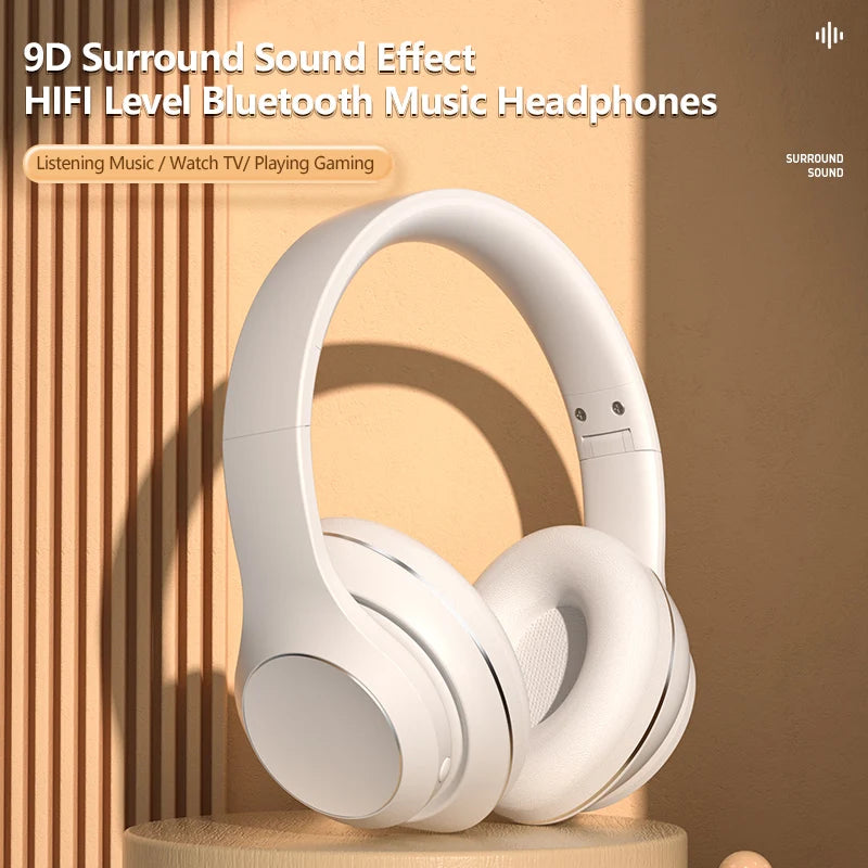 BH15 Wireless Gaming Headset - Top-Rated Bass Boost, Noise Cancelling ANC, Bluetooth Earphones