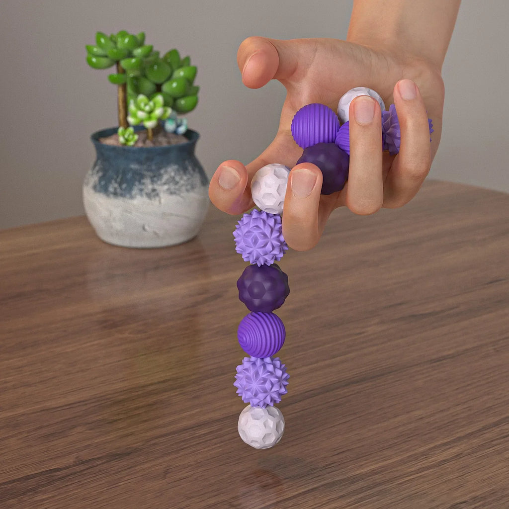 Stress-Relieving Silicone Magnetic Sensory Balls - Perfect Fidget Toy for Adults and Teens!