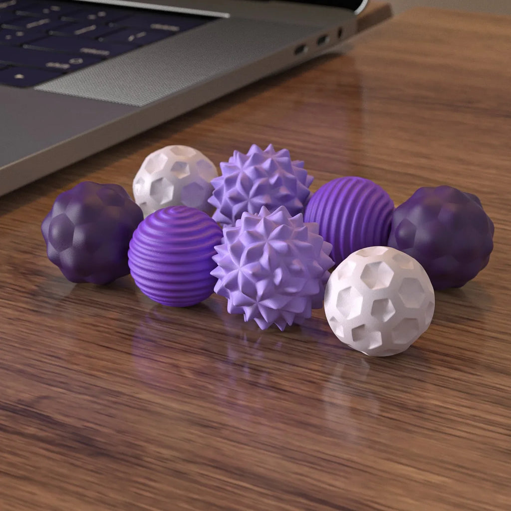 Stress-Relieving Silicone Magnetic Sensory Balls - Perfect Fidget Toy for Adults and Teens!