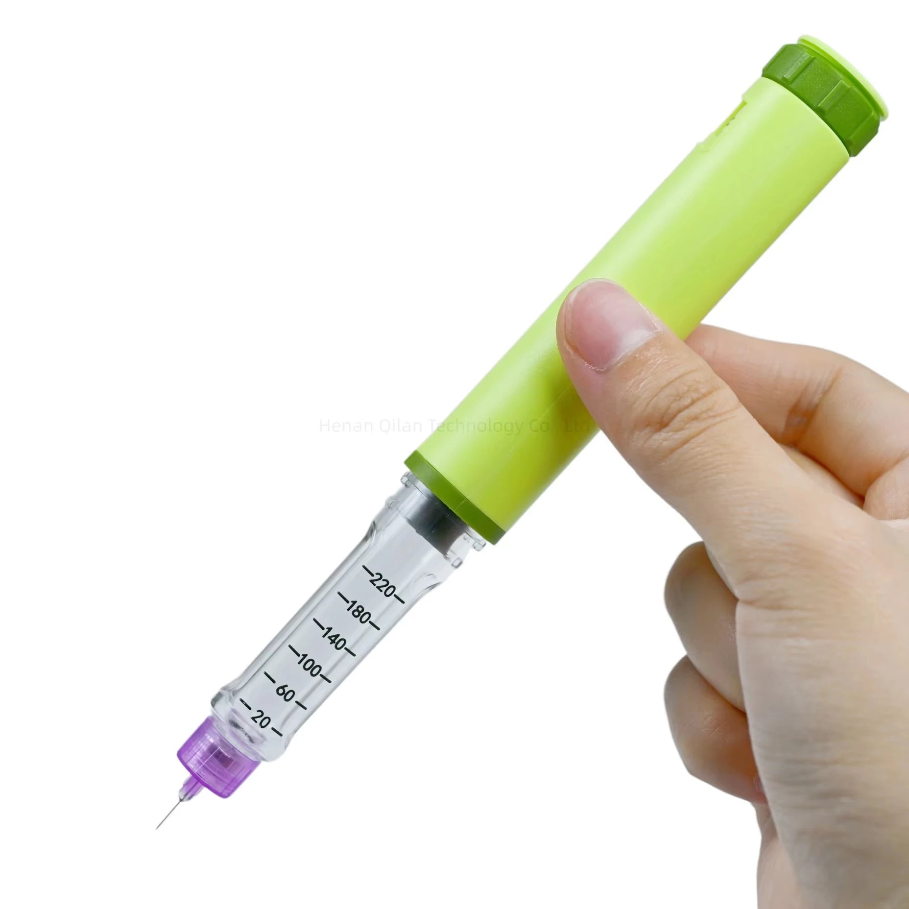 Elevate Your Tattoo Artistry with Our 5-Pack Colorful Reusable Plastic Injection Pens - Perfectly Compatible with 3ml Glass Cartridges