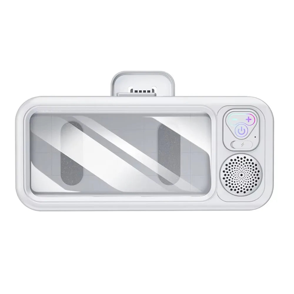 Ultimate Waterproof Bluetooth Speaker for Showers - Touch Control & Phone Holder for Unmatched Convenience!