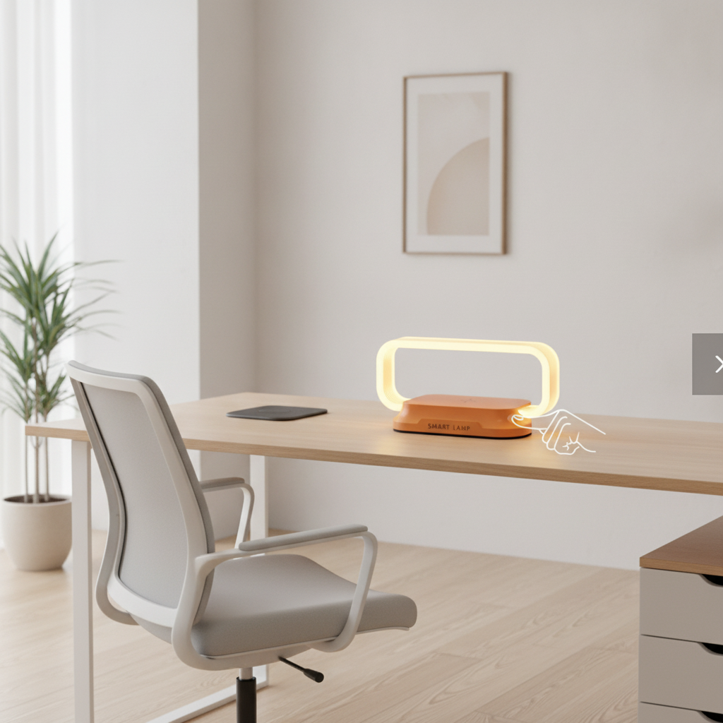 Elegant Wireless Charging Light