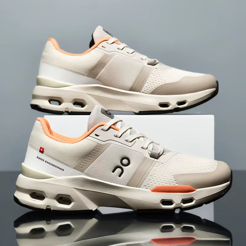 Ultra-Lightweight Men's Breathable Running Shoes with Cloud-Like Cushioning - Perfect for Gym & Daily Activities