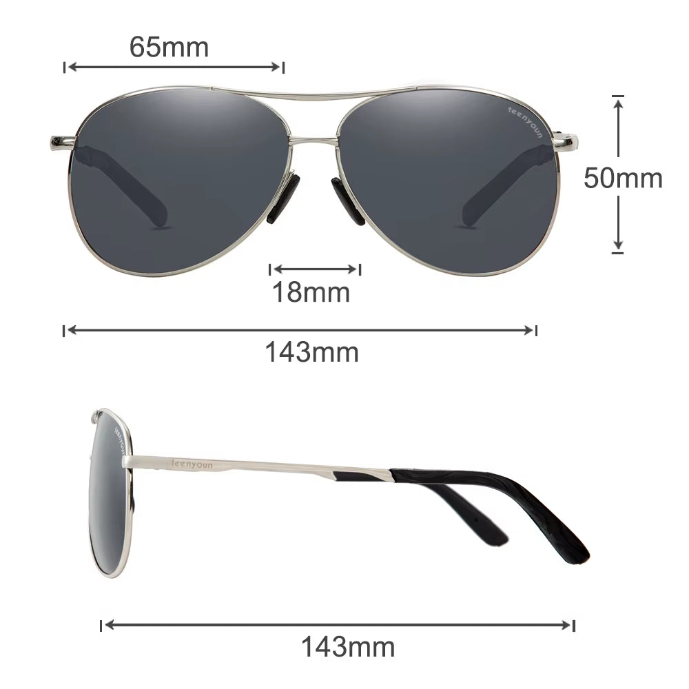 UV Protection Mirrored Polarized Sunglasses for Men and Women - Stylish & Functional Eye Protection