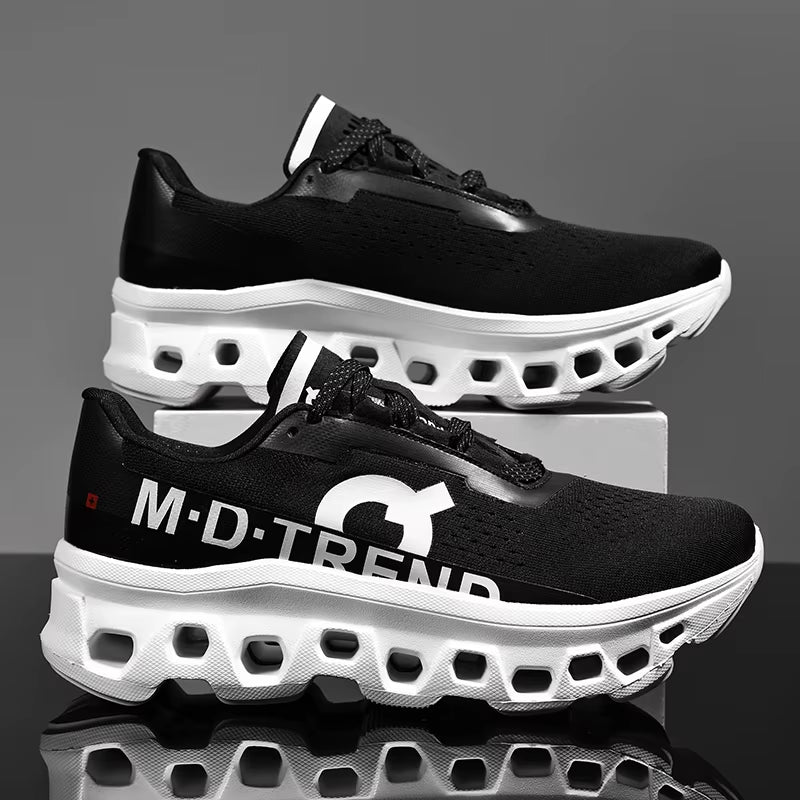 Custom Original Luxury Cloudmonster Men'S Breathable Mesh Sneakers Light Weight Running Shoes Lace-Up New Style Shoes